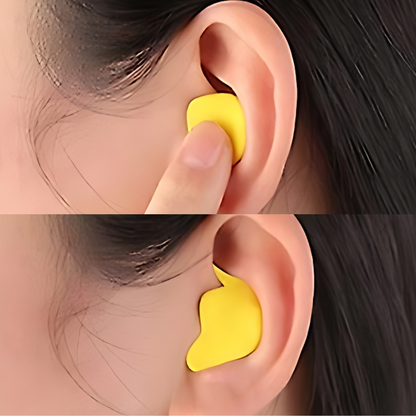 Soft Silicone Sleep Earplugs For Better Rest
