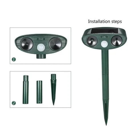 Outdoor Solar Powered Deer Repellent Motion Sensor