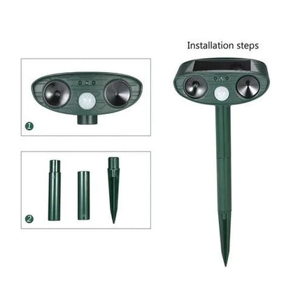 Outdoor Solar Powered Deer Repellent Motion Sensor