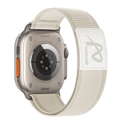 Durable Nylon Apple Watch Strap with Genuine Leather Tag