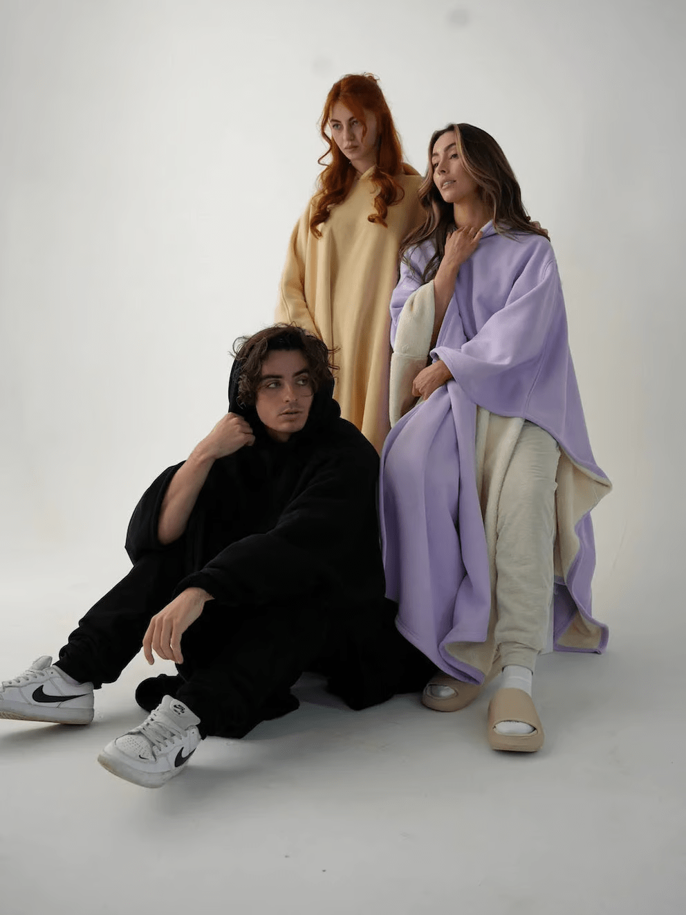 Comfortable Arctic Hoodie Soft Cozy Fleece Jacket