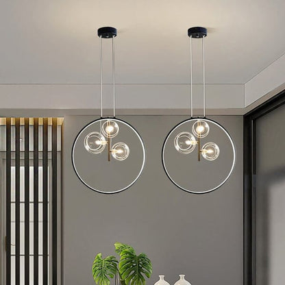 Clear Glass Hanging Pendant Light