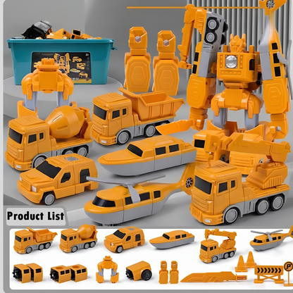 Fun Magnetic Blocks Car Building Kit For Children