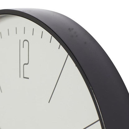 Classic Round Glass Wall Clock Traditional Home Decoration