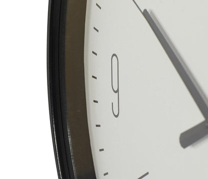 Classic Round Glass Wall Clock Traditional Home Decoration