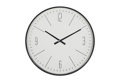 Classic Round Glass Wall Clock Traditional Home Decoration