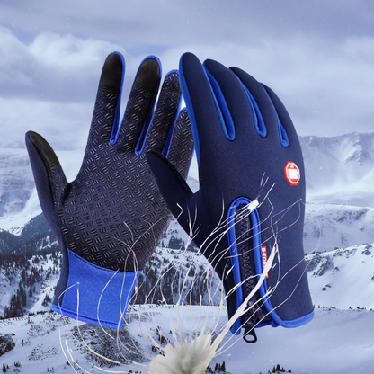 Warm Waterproof Insulated Winter Gloves, Grip Palm - Lusomart