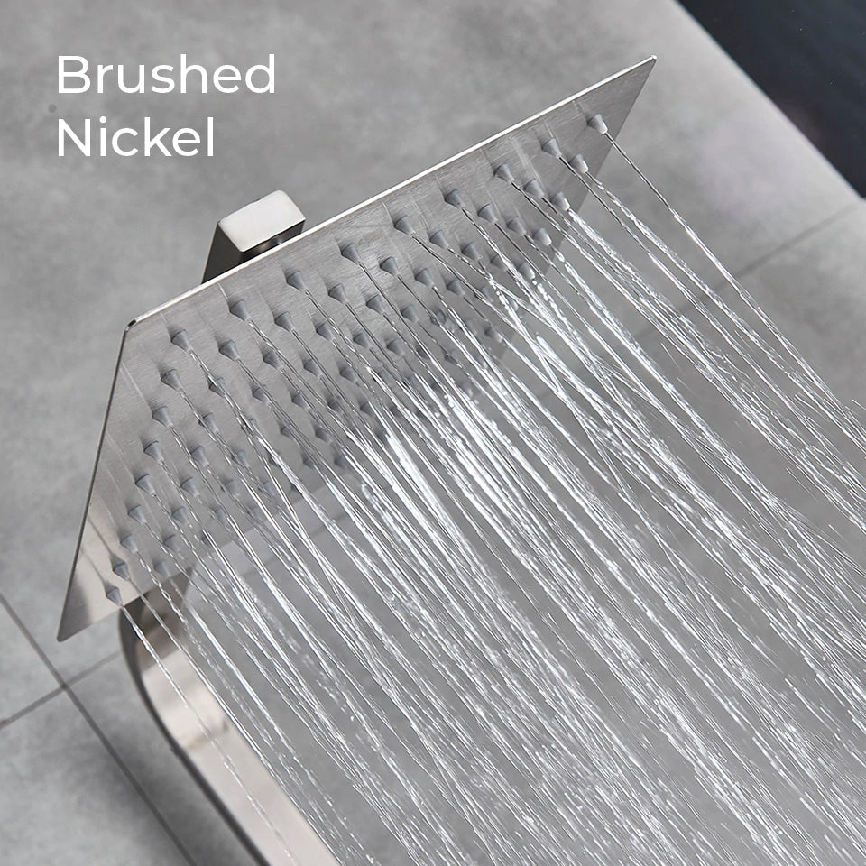 Luxury Rain Shower Head With Handheld Sprayer Easy Fit