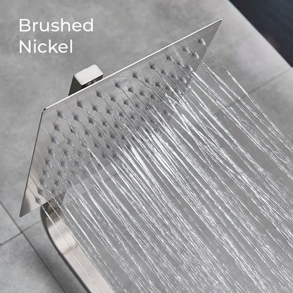 Luxury Rain Shower Head With Handheld Sprayer Easy Fit