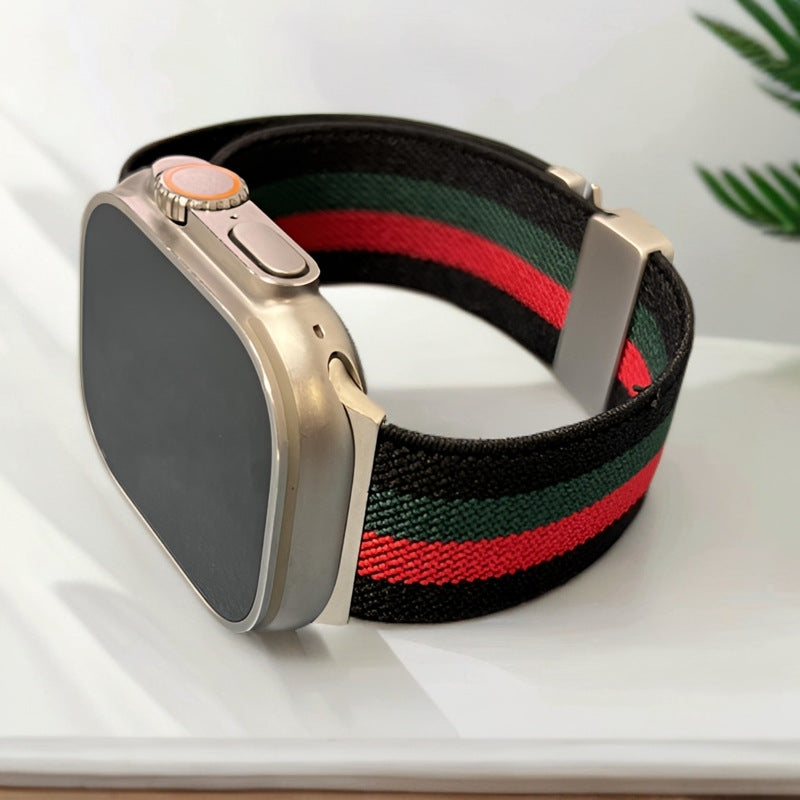 Stylish Woven Nylon Strap for Apple Watch