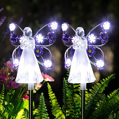 Bright Solar LED Garden Lamp