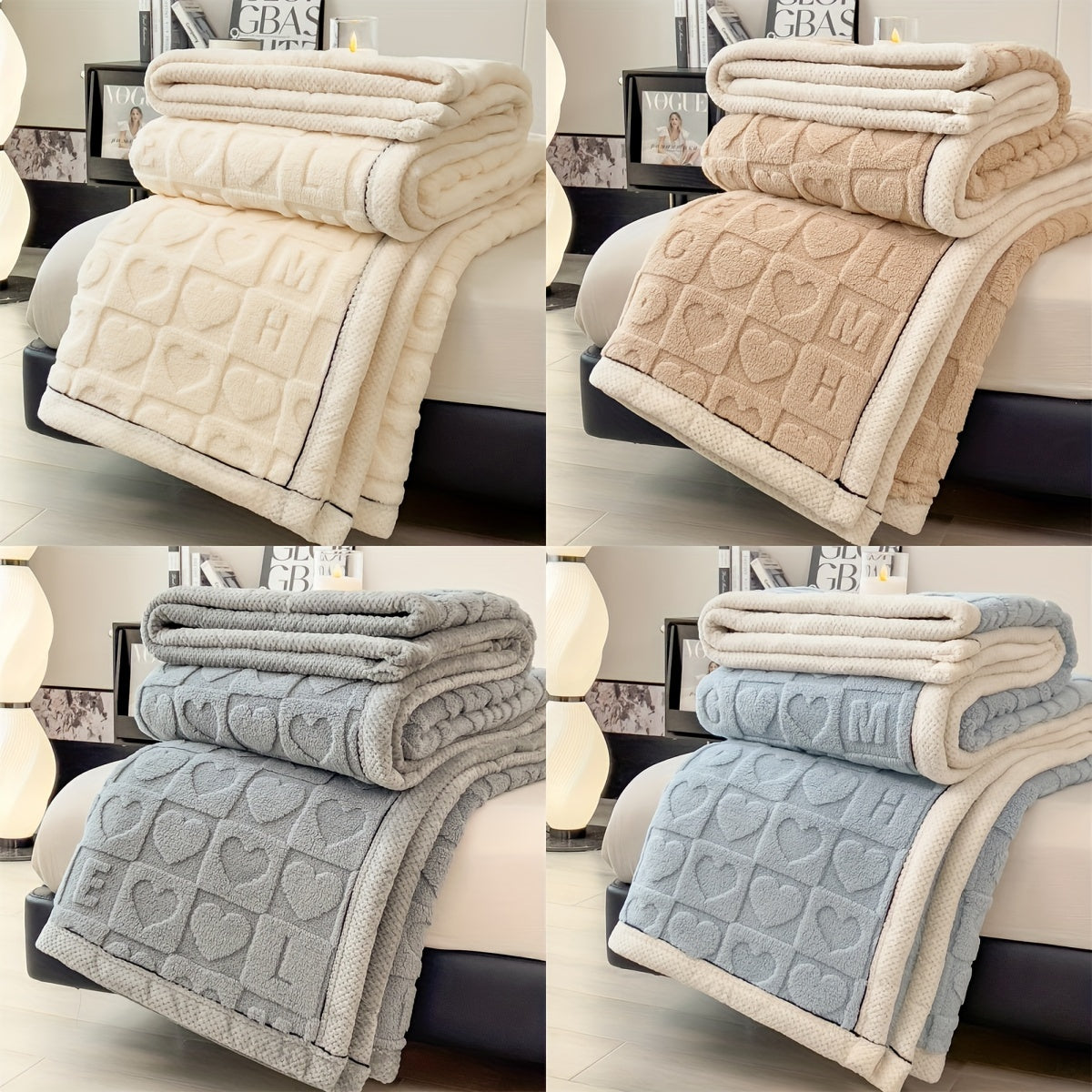 Cozy Fleece Throw Blanket for Home Comfort