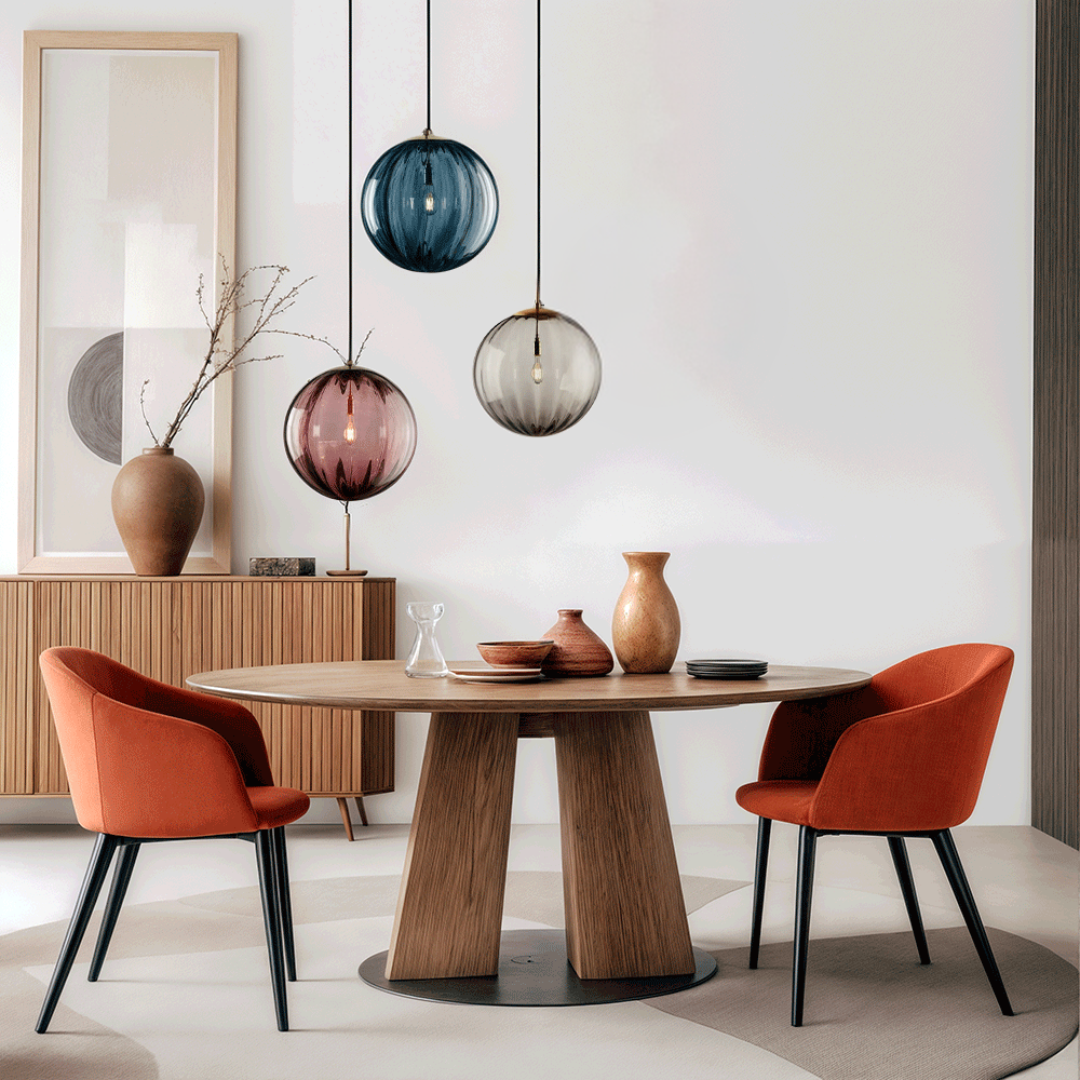 Elegant Clear Hanging Light Fixture