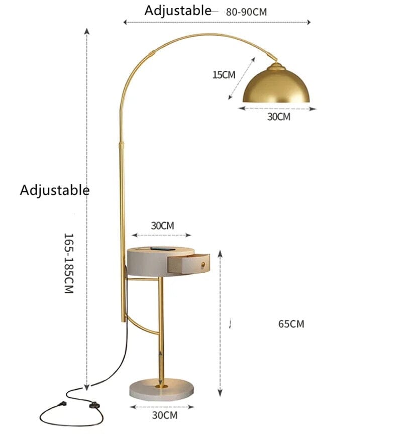 Elegant Living Room Floor Lamps