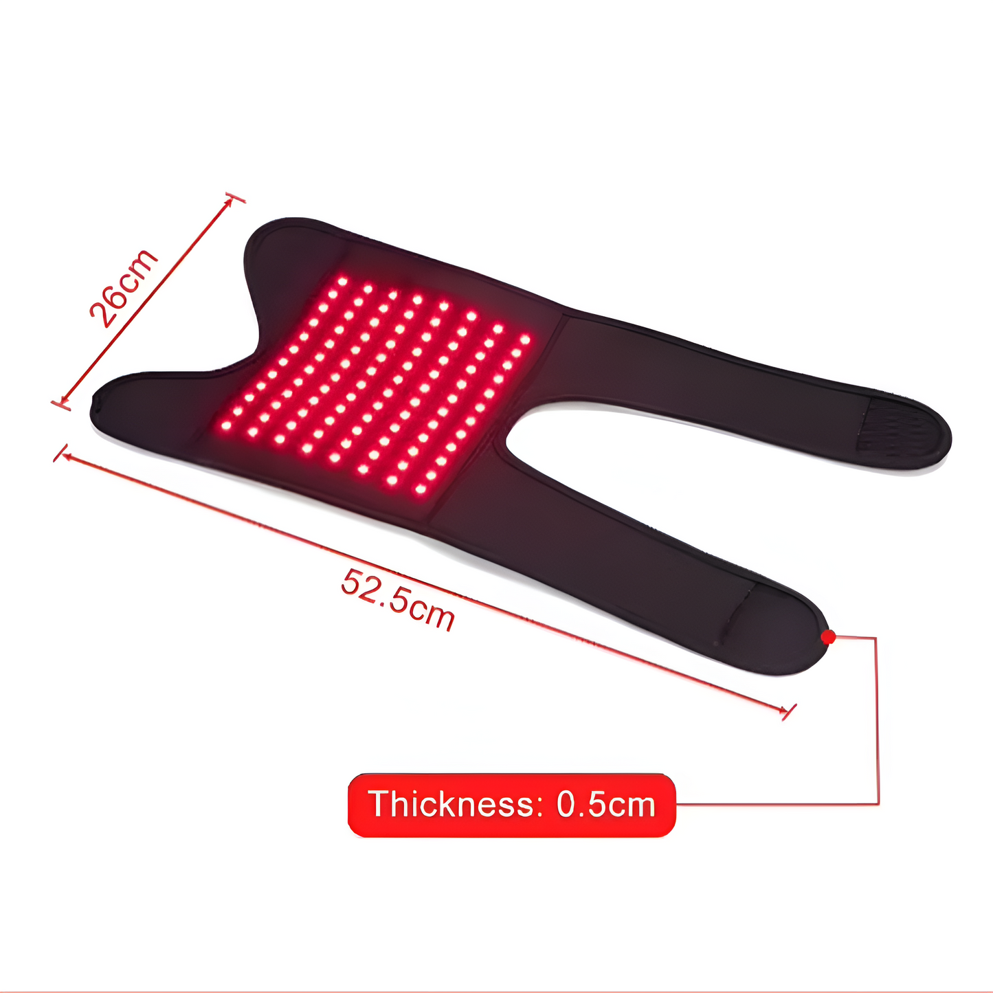 Therapeutic Red Light Knee Support Wrap for Pain Relief