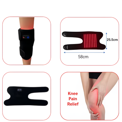 Therapeutic Red Light Knee Support Wrap for Pain Relief