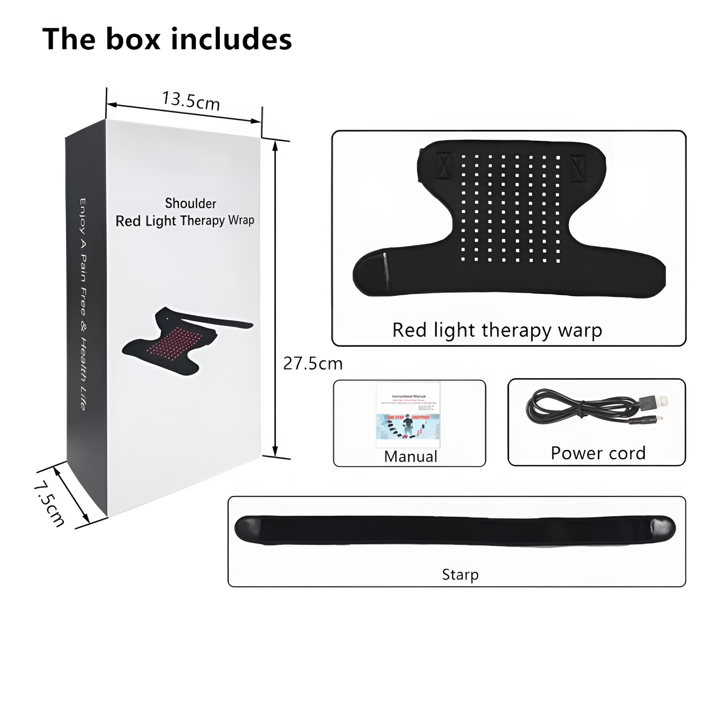Heated Shoulder Wrap for Pain Relief and Relaxation