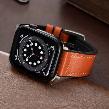 Premium Leather Smartwatch Strap for Apple Watch