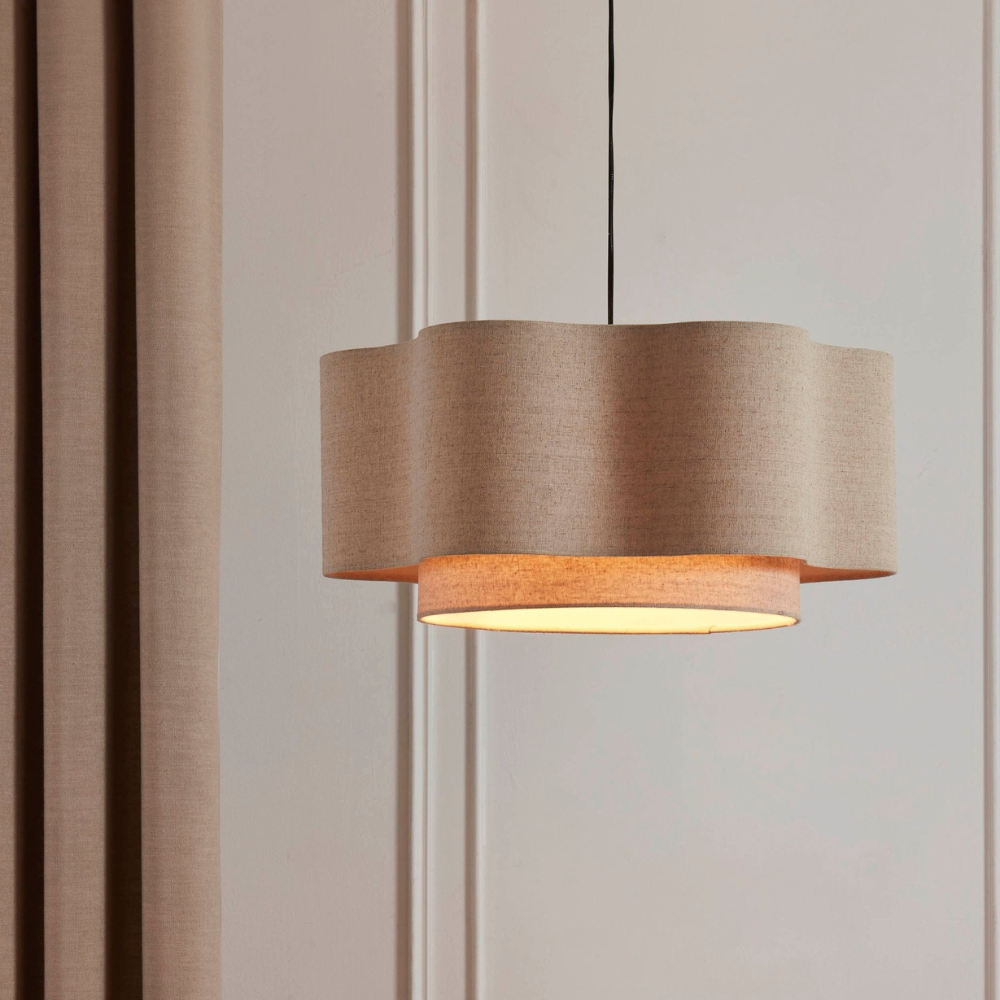 Bright Double Layer Ceiling Lamp with Warm Soft Light - Lusomart