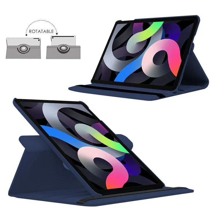Premium 360 Rotation Leather iPad Cover With Sleep Wake Function