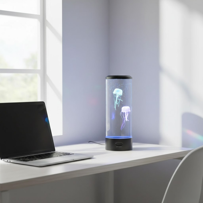Soothing LED Jellyfish Table Lamp