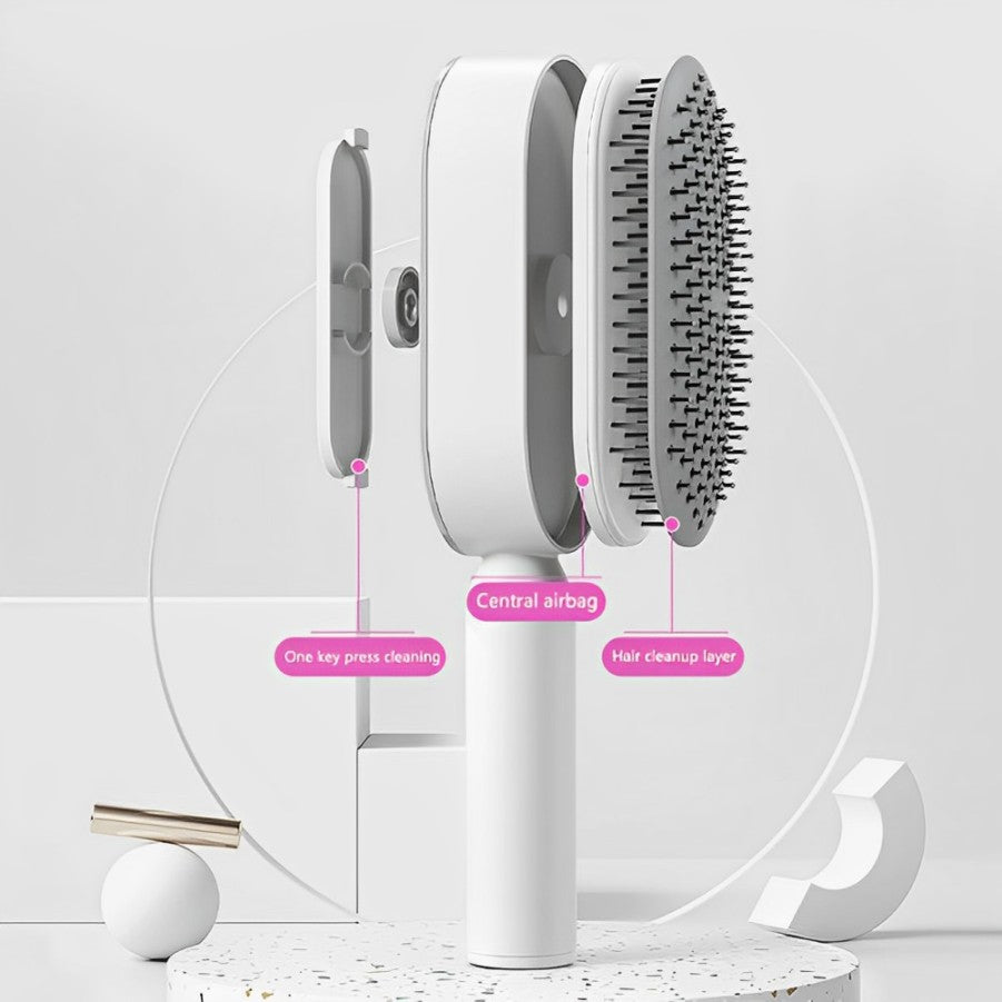 Easy Clean Detangling Hair Brush