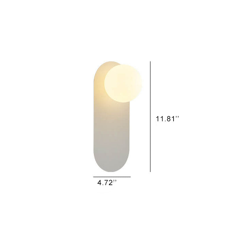 Elegant Glass Wall Light Sconce