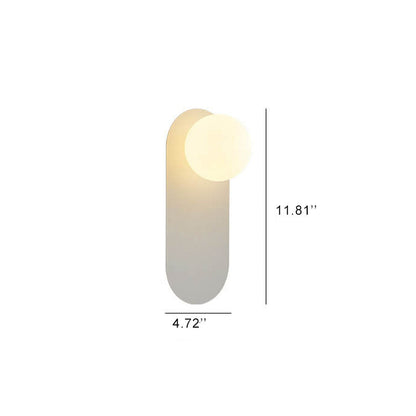 Elegant Glass Wall Light Sconce