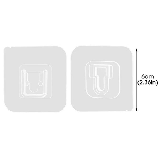 Clear Wall Mount Kit for WiFi Signal Boosters