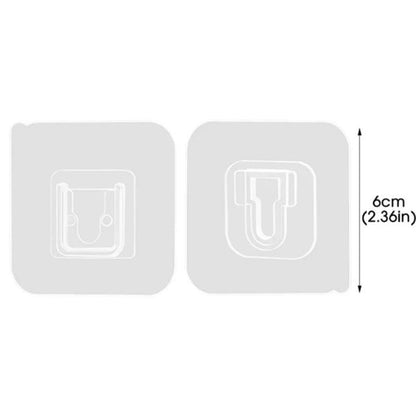 Clear Wall Mount Kit for WiFi Signal Boosters