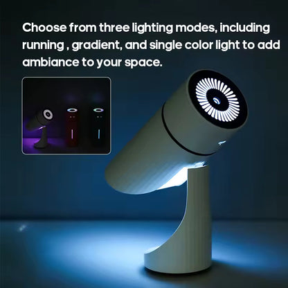 Portable Mini USB Travel Humidifier with Night Light