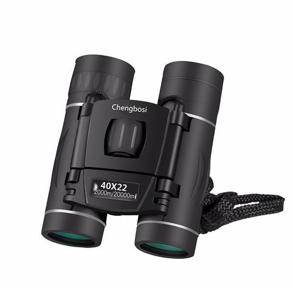Portable 40x22 Mini Travel Binoculars for Clear Views