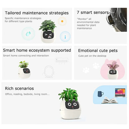 Intelligent Self Watering Indoor Planter With Sensors