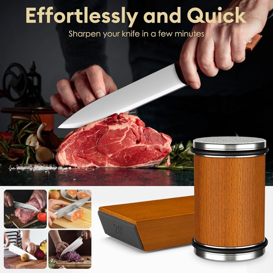 Easy Diamond Knife Sharpener For Sharp Edges