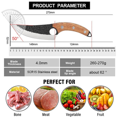 Sharp Handmade Japanese Chef's Cutting Knife