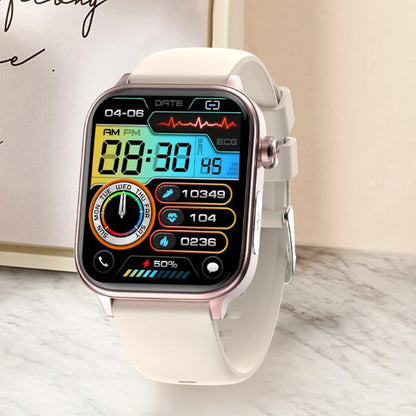 Advanced Fitness Smartwatch with Health Monitoring & Waterproof