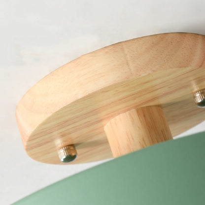 Natural Wood LED Ceiling Light Fixture