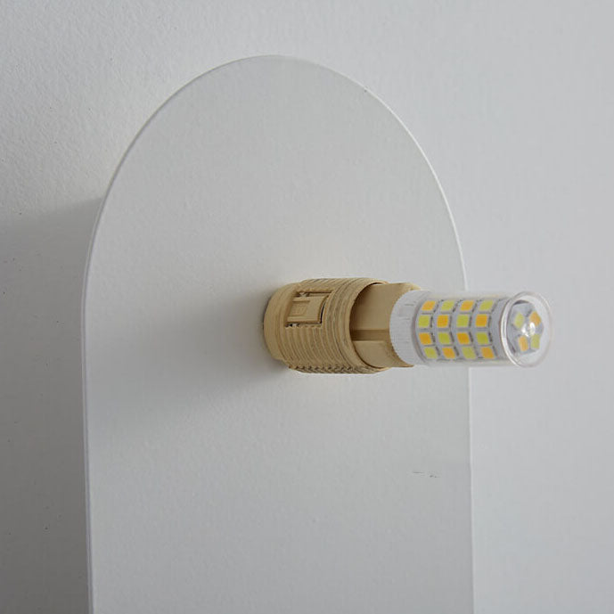 Elegant Glass Wall Light Sconce