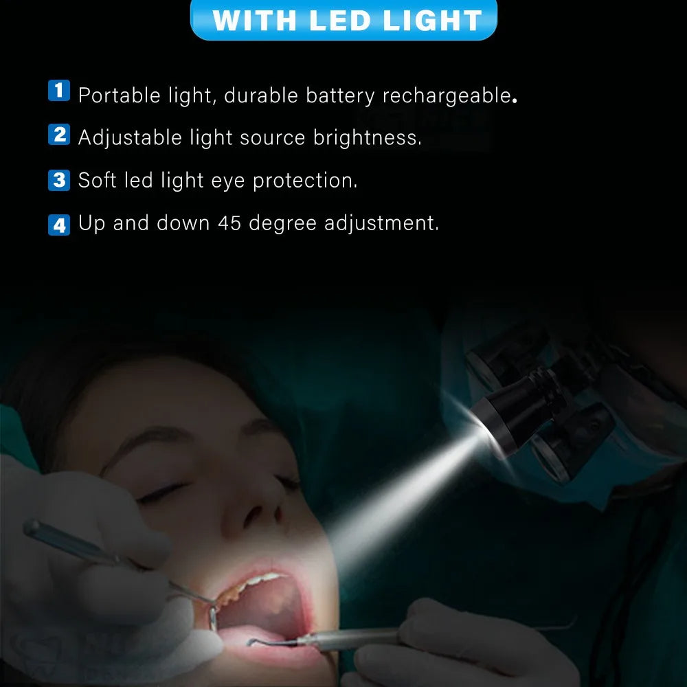 Professional Dental LED Magnifying Glasses
