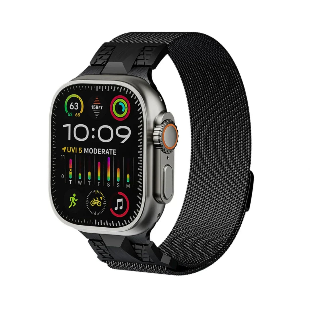 Strong Magnetic Apple Watch Metal Band