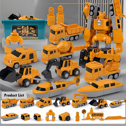 Fun Magnetic Blocks Car Building Kit For Children