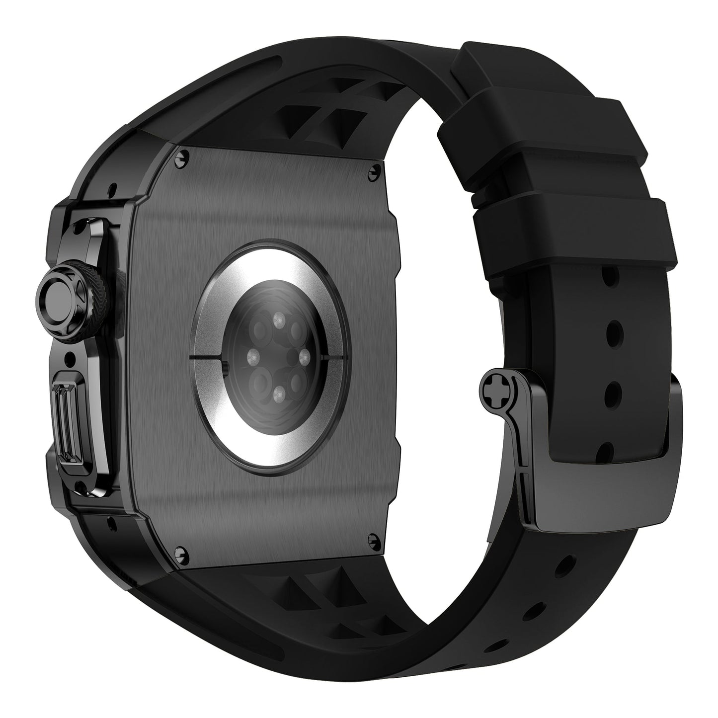 Tough Black Stainless Steel Case for Apple Watch Ultra