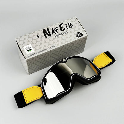 Vintage Style Prescription Goggles with UV Protection