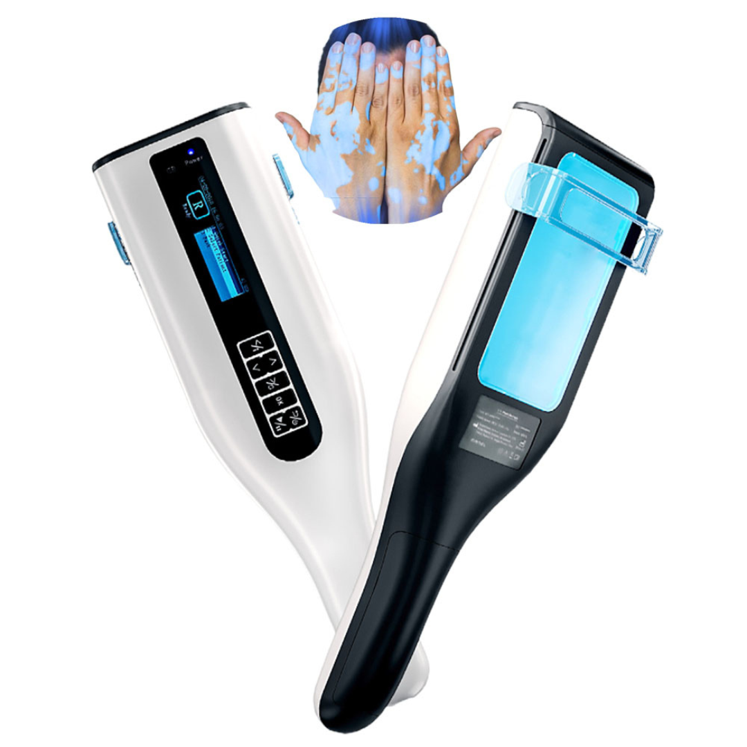 Compact UVB Light Therapy Lamp for Skin Treatment