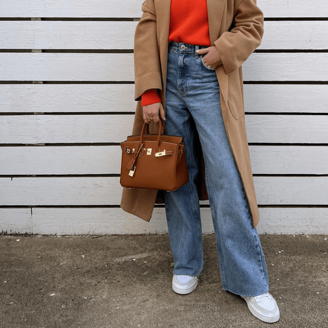 Classic Faux Leather Tote Bag for Daily Use