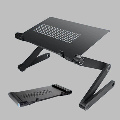 Portable Laptop Riser With Cooling Fan For Home Use