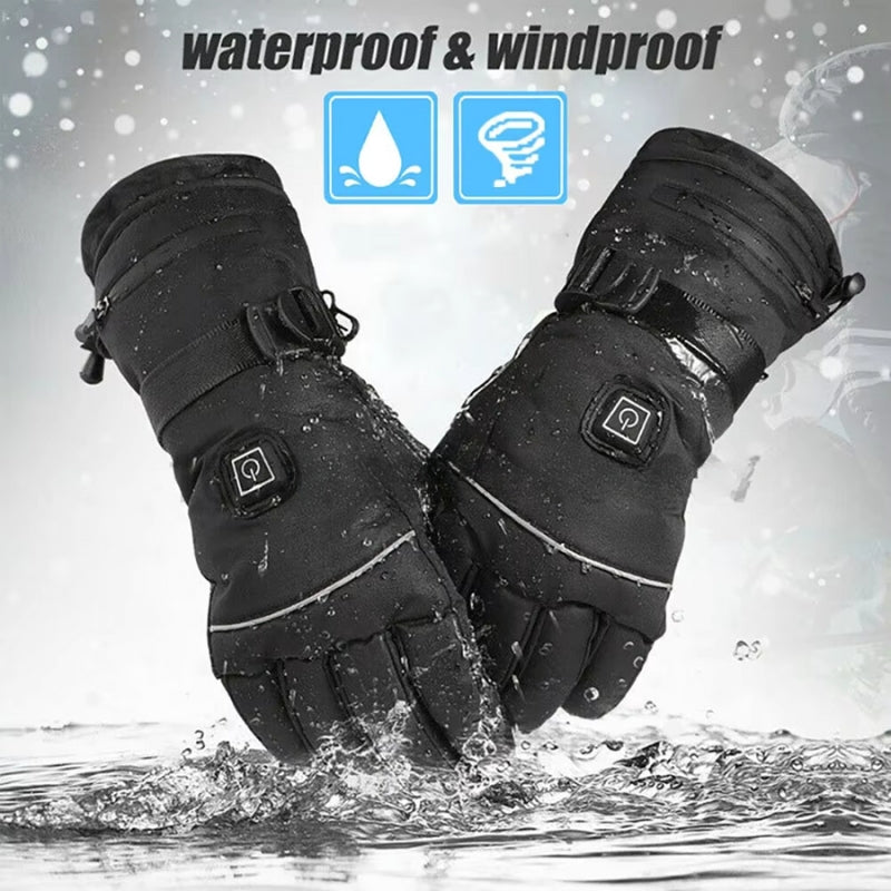 Warm Waterproof Insulated Rechargeable Winter Gloves