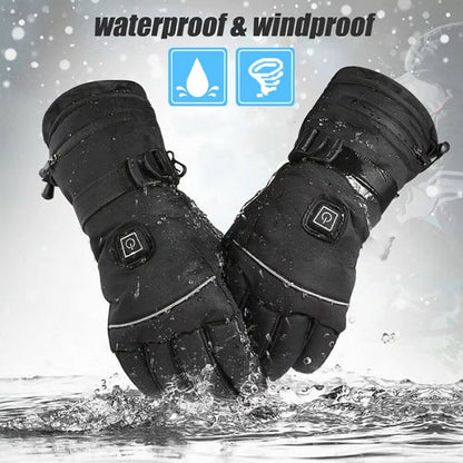Warm Waterproof Insulated Rechargeable Winter Gloves