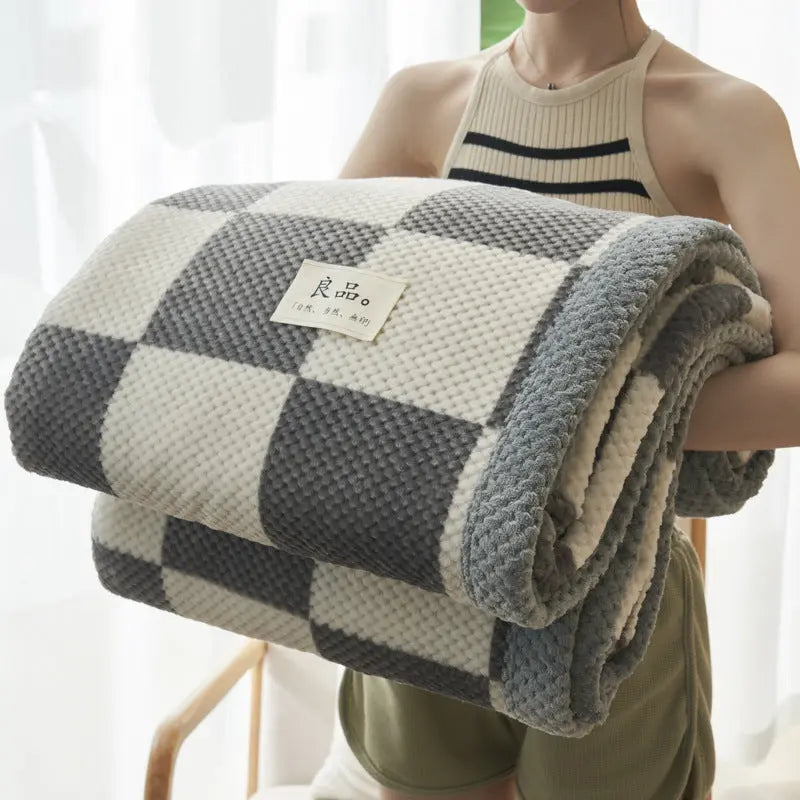 Aman Coral Fleece Blanket Inovessa