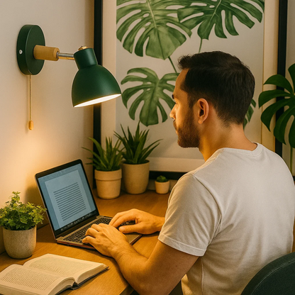 Modern Adjustable Wall Lamp Scandinavian Style